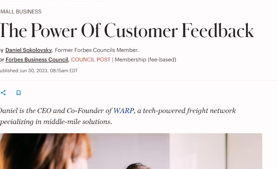 feedback